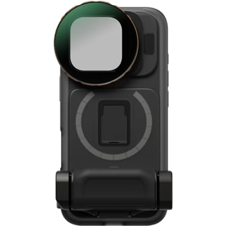 PolarPro iPhone 16 Pro Max LiteChaser 16 BaseCase, Smartphone Hülle mit robustem Fallschutz, Transparent, MagSafe-kompatibel, inkl. abnehmbarem Griff und umklappbarem Schutz – Bild 6