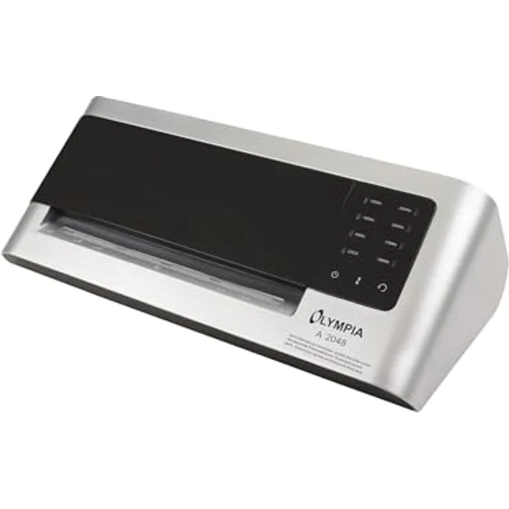 Olympia A 2048 Laminiergerät Büro schnell (DIN A4 - Rücklauffunktion - Heiß- und Kaltlaminieren, Laminierer mit 4 Rollen, Profi Laminiermaschine für Folien bis 250 Micron) – Bild 3