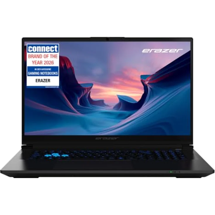 ERAZER Defender 17 P10, 17,3" Full HD Gaming Laptop - Intel Core i9-14900HX, GeForce RTX 5070, 32 GB RAM, 1 TB SSD, RGB Backlit-Keyboard – Bild 1