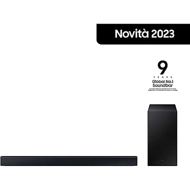 Samsung Soundbar HW-C430/ZF Serie C, 3 Lautsprecher, Subwoofer inklusive, 2.1-Kanal-Audio, Adaptive Sound Lite, Black 2023 – Bild 2
