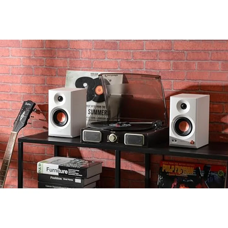 Edifier MR3 Kompakter Studio-Lautsprecher 2.0, Hi-Res Audio, Bluetooth V5.4, RCA, AUX, Mobile App, 2 x 18 W, Weiß – Bild 5