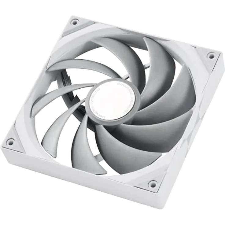 TRYX ROTA Pro 140 PWM-Lüfter - 140mm, weiß, leistungsstarker 140-mm-PWM-Lüfter mit bis zu 1.650 U/min und Airflow von maximal 170,41 m³/h
