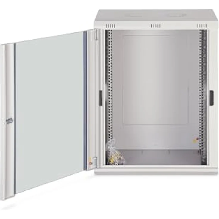 DIGITUS Wandgehäuse Dynamic-N Serie 16HE, 600x450 mm unmontiert, grau – Bild 10