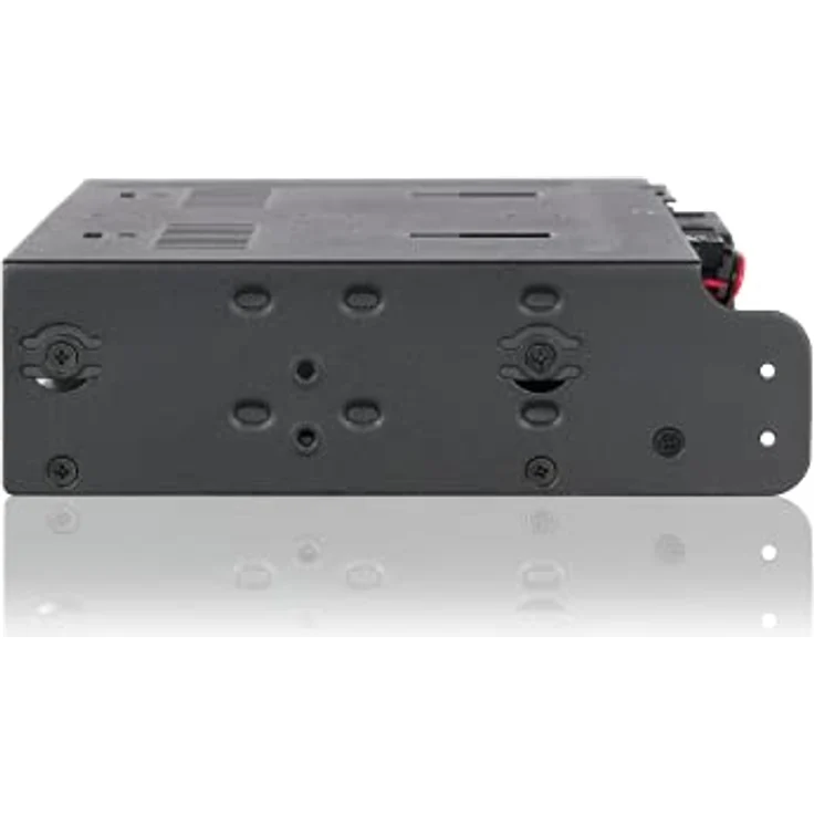 ICY DOCK flexiDOCK MB014SP-B R1, Trägerloses Internes Hot Swap Dock für 4X 2,5 Zoll SATA/SAS SSD/HDD in 1x 5,25 Zoll Schacht mit Auswurftasten, blauer LED – Bild 3