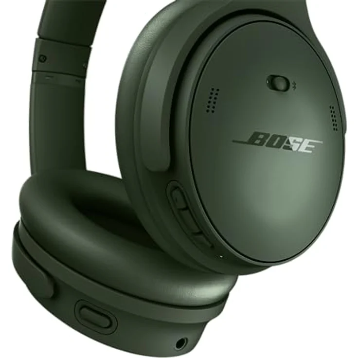Bose QuietComfort Kabellose Kopfhörer mit Noise-Cancelling, Bluetooth Over-Ear-Kopfhörer, bis zu 24 Stunden Akkulaufzeit, Zypressen-Grün – Bild 5