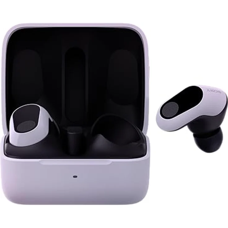 Sony INZONE Buds - True Wireless Gaming Kopfhörer, 360 Spatial Sound, leicht, Bequeme Passform, Active Noise Cancelling, AI-Mikrofon, 24-Stunden-Akku, Low Latency Dongle, PC & PS5-kompatibel - Weiß – Bild 1