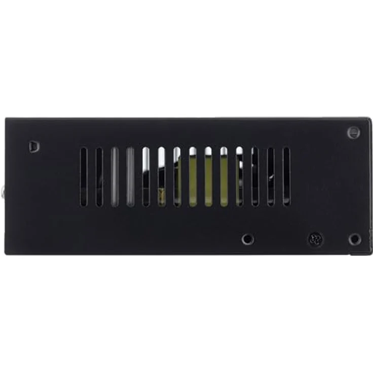InLine PoE+ Gigabit Netzwerk Switch 5 Port mit 4X PoE+ Ports, 65 Watt, 1x SFP-Port, LWL / Glasfaser, LAN, 1GBit/s, Desktop, lüfterloses Metallgehäuse, schwarz, 32305R – Bild 5