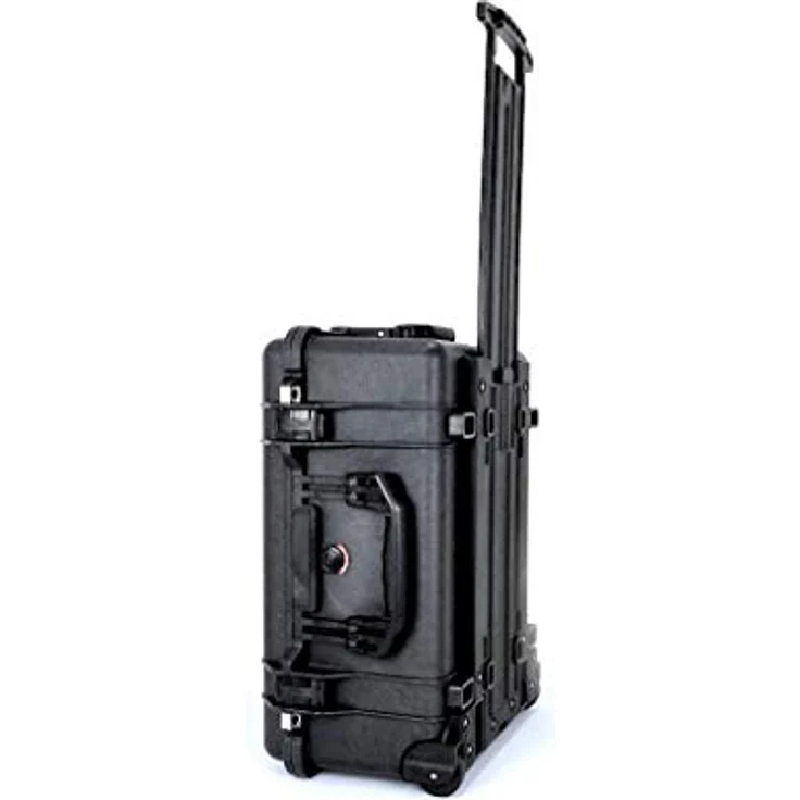 PELI 1560 Langer Schutzkoffer mit Rollen, IP67 Wasser- und Staubdicht, 44L Volumen, Hergestellt in Deutschland, Ohne Schaum, Schwarz – Bild 5
