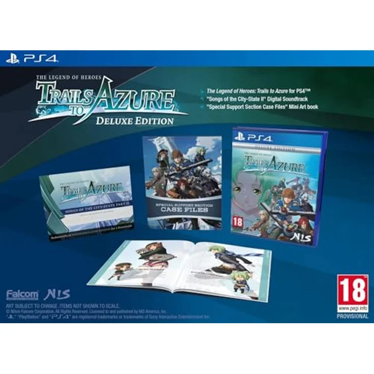 NIS America The Legend of Heroes: Trails to Azure – Deluxe Edition, PS4-Games mit 106425 Episoden – Bild 2