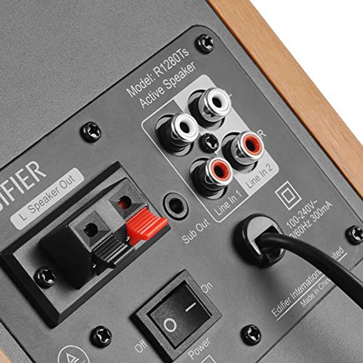Edifier® R1280Ts Stereo Regal-Lautsprecher (42 W, Fernsteuerung, Paar) – Bild 6