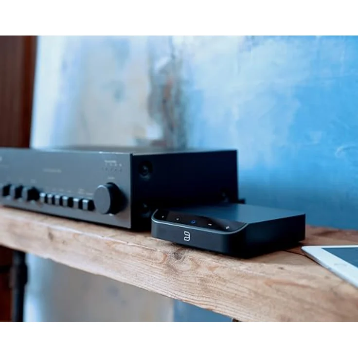 Bluesound NODE Nano Kabelloser Hochauflösender Multiroom-Musik-Streamer, Schwarz – Bild 4