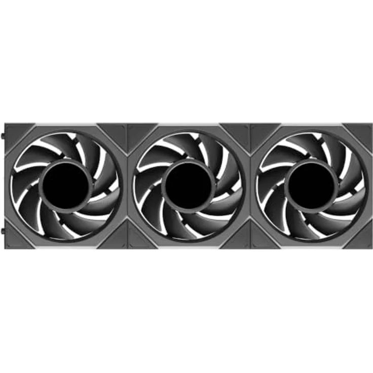 Lian Li UNI FAN TL LCD FLEX Wireless Lüfter, 120mm, ARGB-Beleuchtung, 1,8-Zoll-LCD, 3er-Pack mit Controller, schwarz – Bild 4