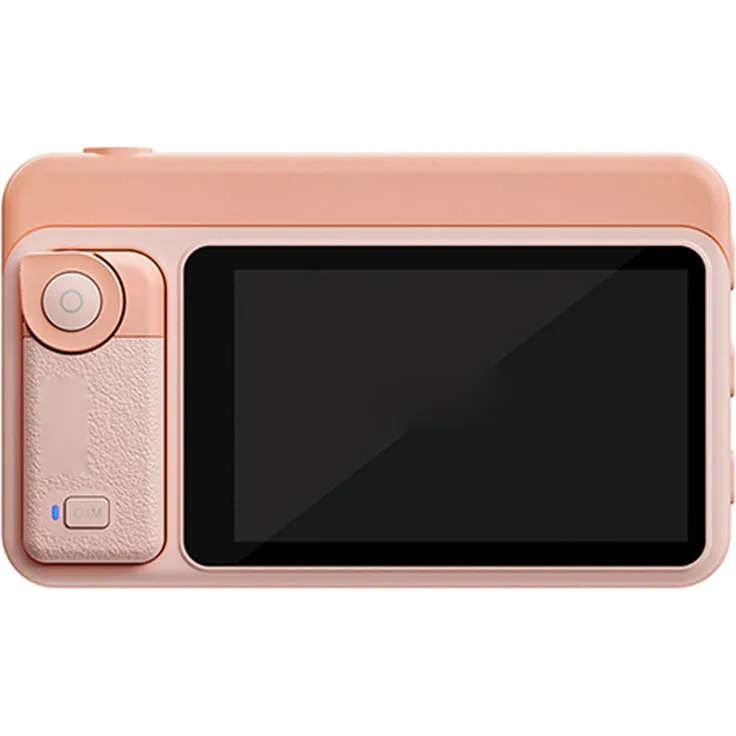 Lixada 3,1-Zoll Rückfahrkamera-Monitor für Smartphone-Vlogging, 4K HD, Dualband Funkverbindung mit magnetischer Fernbedienung, rosa