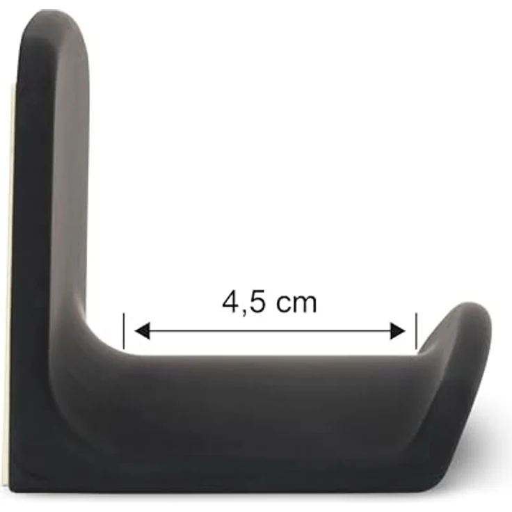 Dynavox KH-300, Kopfhörerhalterung in Schwarz, stabil und mit Silikonoberfläche für sicheren Halt – Bild 5