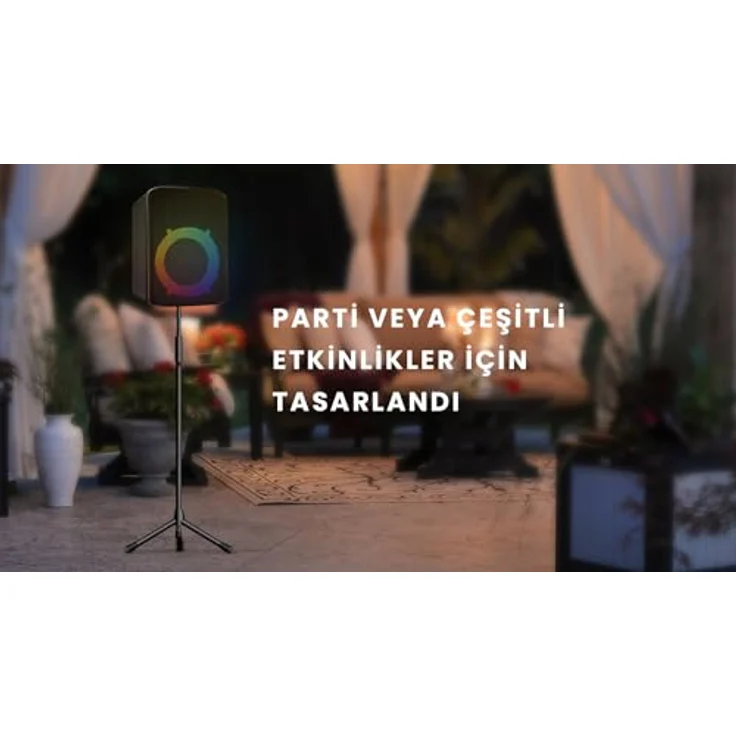 HiFuture Speaker EVENT Bluetooth (black), Bluetooth Lautsprecher mit 80W Leistung und RGB-Lichteffekten – Bild 9