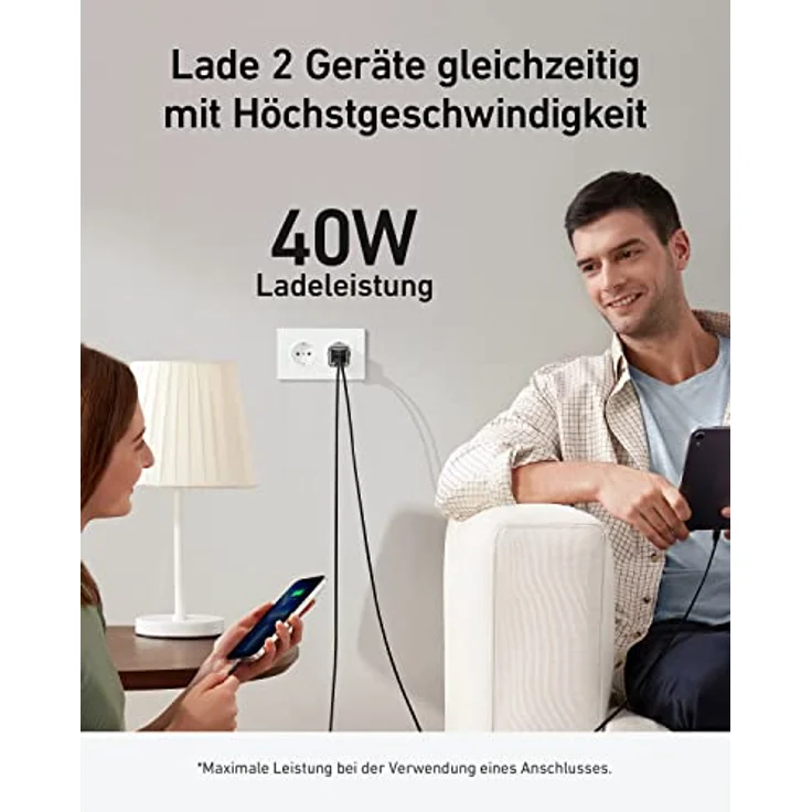 Anker 521 Charger (Nano Pro), schwarz (A2038311) – Bild 2