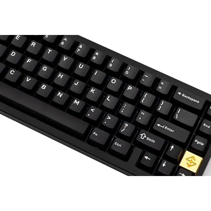 CutiePcs WOBKEY Zen 65 Mechanische Tastatur, CNC-Aluminiumgehäuse, Hot-Swappable, Tri-Mode (BT/2,4G/USB-C), RGB-Beleuchtung, QMK/VIA, Lite Schwarz – Bild 4