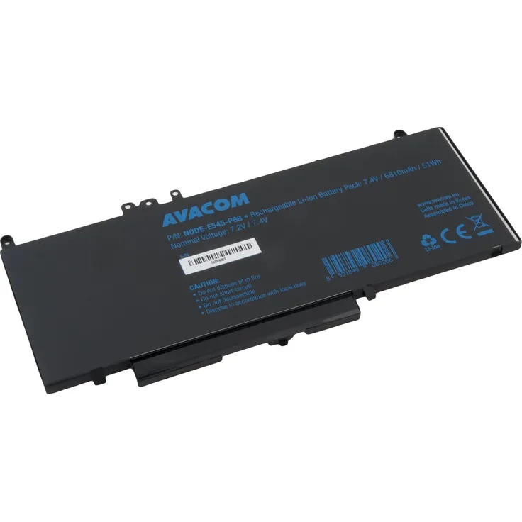 AVACOMtech Laptop Akku für Dell Latitude E5450, Li-Pol 7.4V, 6810mAh, 51Wh, kompatibel zu Latitude E5250 und E5550, Ersatz für 8V5GX, 451-BBLN, F5WW5