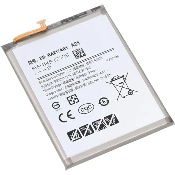 AccuCell Akku kompatibel mit Samsung Galaxy A21s 2020, SM-A217F, Li-Polymer, 3,85V, 5000mAh, 19,2Wh, Built-in, ohne Werkzeug – Bild 2