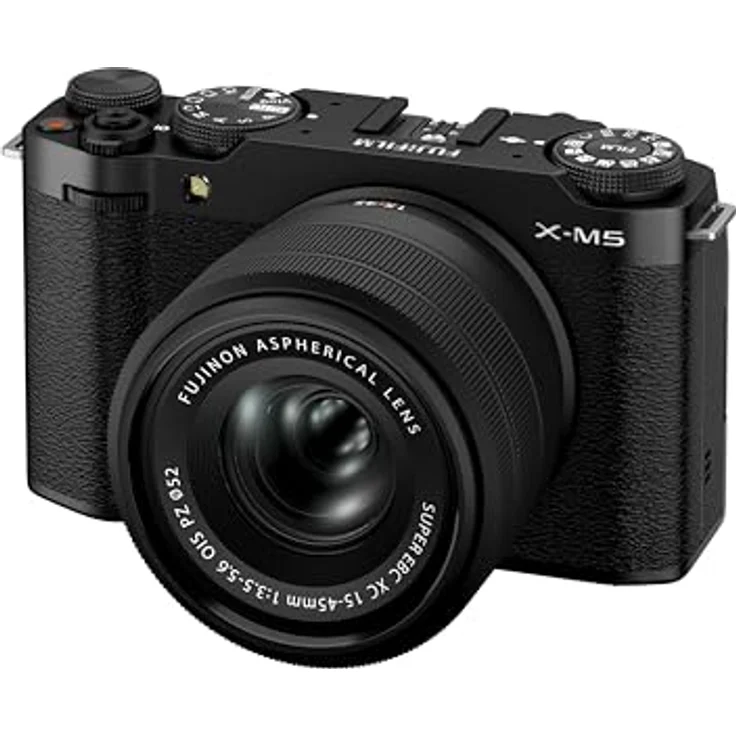 FUJIFILM X-M5 + XC15-45mm Kit schwarz, Systemkamera mit X Trans CMOS 4 und 26,1 MP – Bild 4