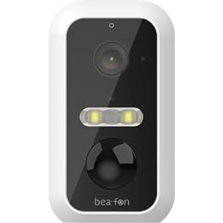 bea-fon/Smart Home/Safer 3L / schwenkbare Überwachungskamera für den Außenbereich mit LED Licht / 3MP Super HD Kamera / IP65 Schutz gegen Strahlwasser und Staubdicht/weiß/Netzwerk 2,4G WiFi – Bild 2