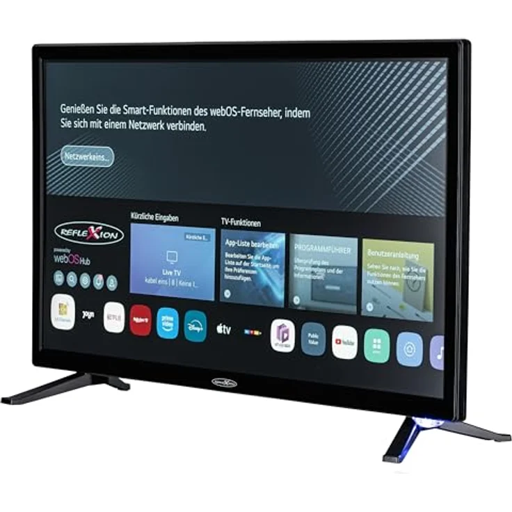 REFLEXION LDD27iBT mobiler Travel LED TV, 27 Zoll Full HD, Triple-Tuner, integrierter DVD-Player, Bluetooth 5.0, WLAN – Bild 5