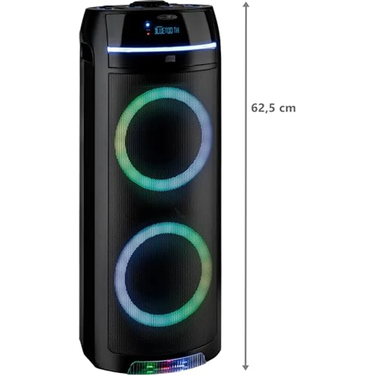 Reflexion Bluetooth-Lautsprecher mit CD (10 h, Netzbetrieb), Schwarz – Bild 9