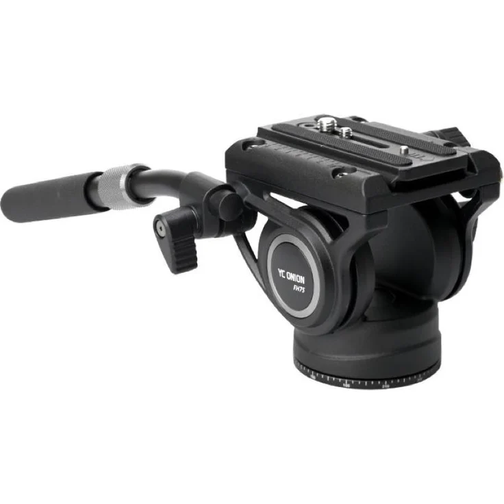 Yc onion FH75 Fluid Head, Stativkopf mit präziser Fluid-Technologie für professionelle Fotografie und Videografie
