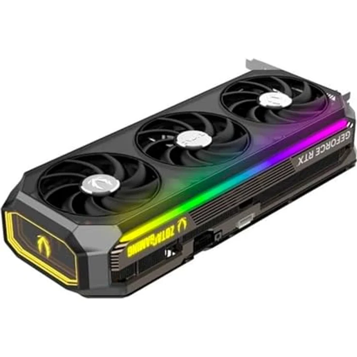 ZOTAC GAMING GeForce RTX 5080 AMP Extreme INFINITY, 16384 MB GDDR7 Next-Gen-Grafikkarte mit Triple-Fan-Kühlerdesign, RGB-LED-Beleuchtung – Bild 4