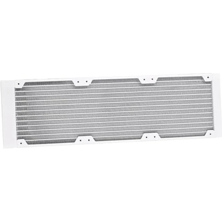 Lian Li Galahad LCD AIO CPU-Kühler, Hochleistungs-ARGB-Lüfter, LCD-Bildschirm, 45-Grad-Anschlüsse, Asetek-Pumpe der 8. Generation, 360mm, Weiß – Bild 4