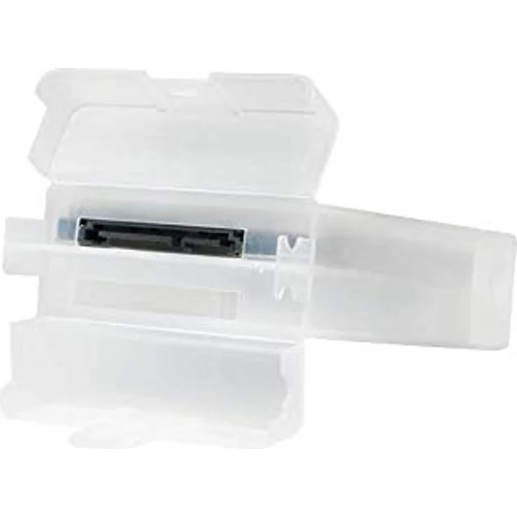 LogiLink UA0133 Festplatte Schutzhülle für 2x 6,35 cm (2,5 Zoll) HDD - SSD, transparent – Bild 7