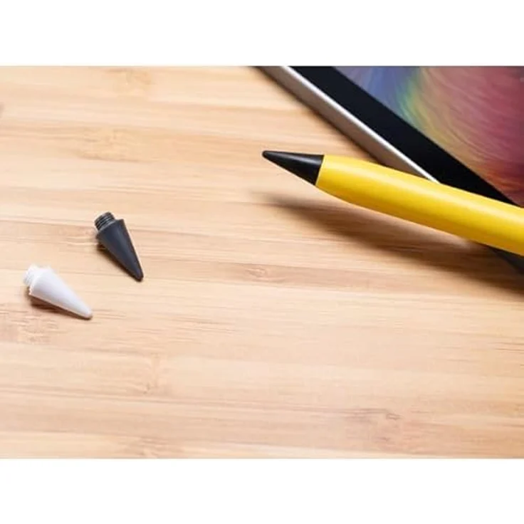 ZAGG Pro Stylus 2, Eingabestift für iPad mit 4 Ersatzspitzen, Grau, kompatibel mit Post 2018 iPad – Bild 3