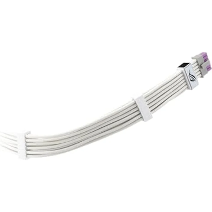 Asus ROG EQUALIZER White Edition, PC-Netzteil mit 16-pin PCI Stromversorgung, 75 cm – Bild 6
