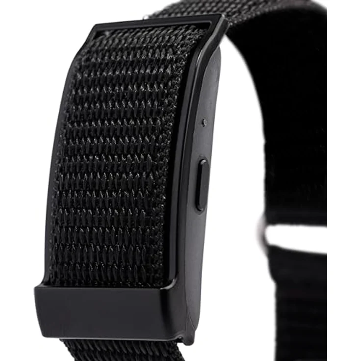 Nilox ONAIR Activity-Armband, Schwarz Silberfarben, Wasserfest, Fitness-Monitor, Herzfrequenz-Monitor, Verstellbarer Gurt, Unisex – Bild 4