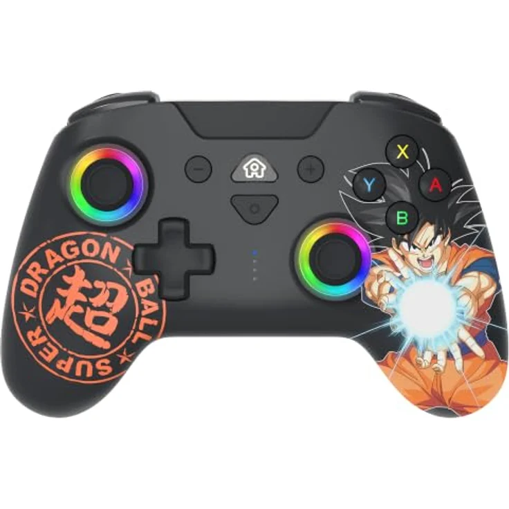 Subsonic Goku - Black - Wireless Controller für Nintendo Switch 2 mit LED-beleuchteten Joysticks, programmierbaren Rücktasten und 600 mAh Akku. – Bild 3