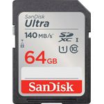 Sandisk Ultra SDXC Speicherkarte (64 GB, Class 10), schwarz