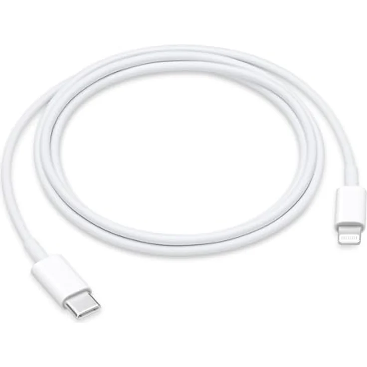 APPLE USB‑C auf Lightning Kabel, 1 m, weiß, für einfache und zuverlässige Verbindung von Apple-Geräten – Bild 1