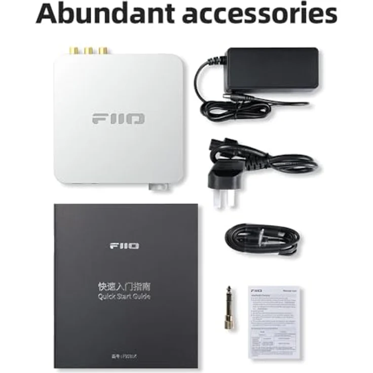 FiiO K11, USB-DAC und Kopfhörerverstärker mit 1400 mW, Gain-Schalter und VA-Display, Silber – Bild 9