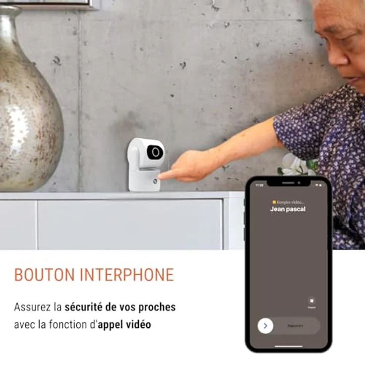 Konyks CAMINI CARE 2, Netzwerkkamera mit Wi-Fi, weiss – Bild 6