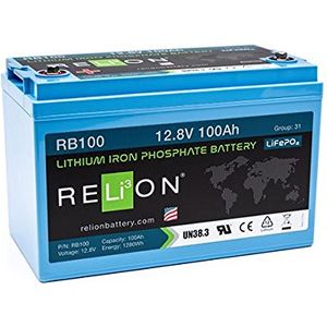 Bild für Relion RB100–12 V 100 Ah Lithium-Akku