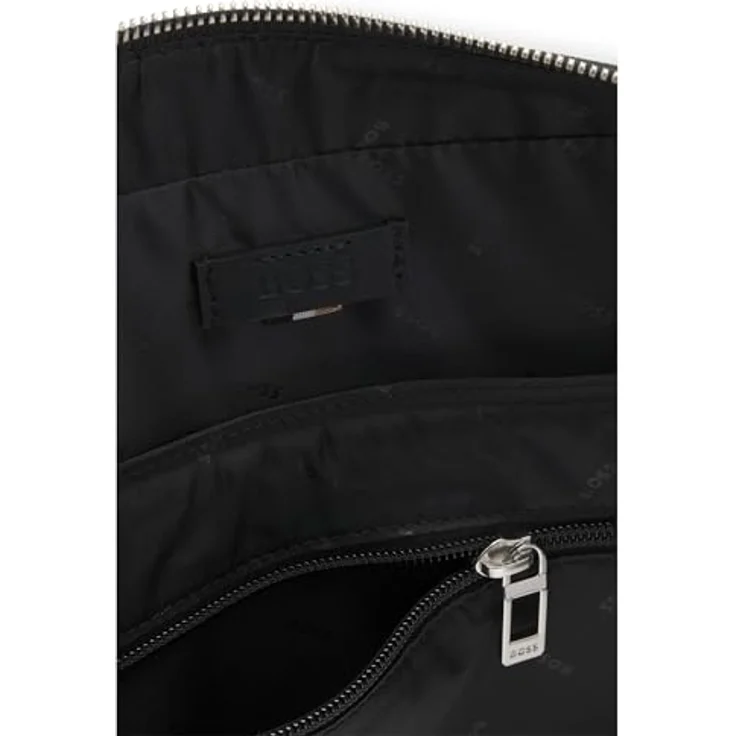 Boss Luminary Aktentasche, 38 cm Leder mit Laptopfach, schwarz – Bild 6