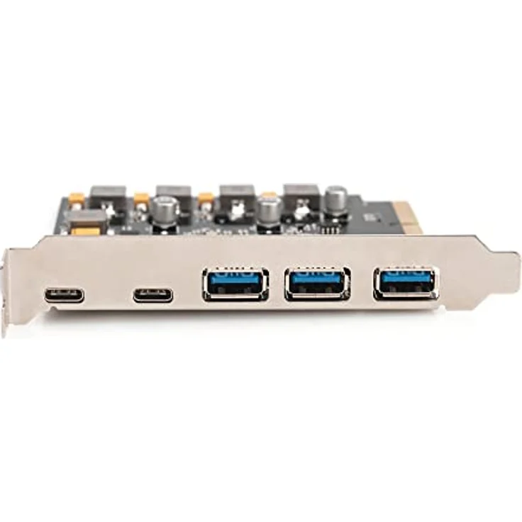 DIGITUS PCIe Karte 2X USB-C, 3X USB A – Bild 5