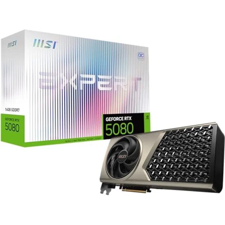 MSI GeForce RTX 5080 16G EXPERT OC (16 GB), Grafikkarte – Bild 1