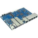 BPI BPI-R3 Router Board mit MediaTek MT7986 Quad-Core ARM A53, WiFi6 2.4 GHz & 5 GHz, 2 GB DDR RAM, 8 GB eMMC Flash - Blau