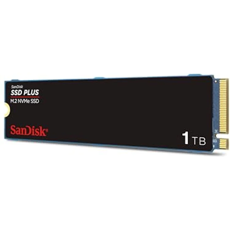 SanDisk SSD PLUS M.2 NVMe 1 TB, PCIe Gen 3.0, bis zu 3.200 MB/s, einfache Installation, 3 Jahre Garantie – Bild 2