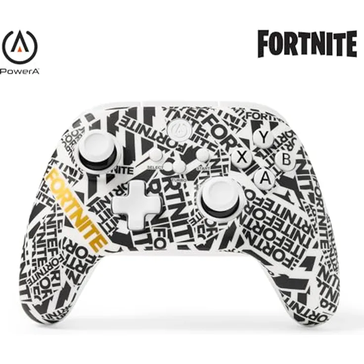 PowerA OPS v1 Wireless Controller for Cloud Gaming - Fortnite Edition, gamepad, wired video game controller, works with Windows 10/11