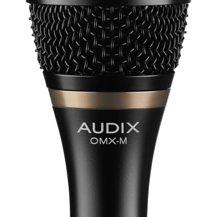 Audix OMX-M, dynamisches Gesangsmikrofon mit Nierencharakteristik, schwarz – Bild 3