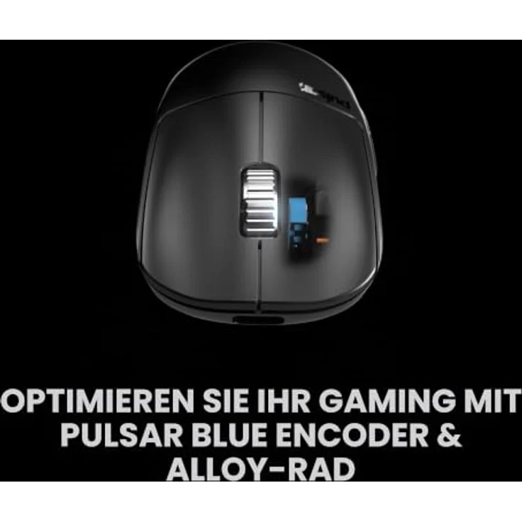 Pulsar Pulsar Gaming Gears X2H v3 eS, Kabellose Gaming-Maus mit 32000 DPI, 750 IPS, Ultraleicht und symmetrisch, Schwarz – Bild 5