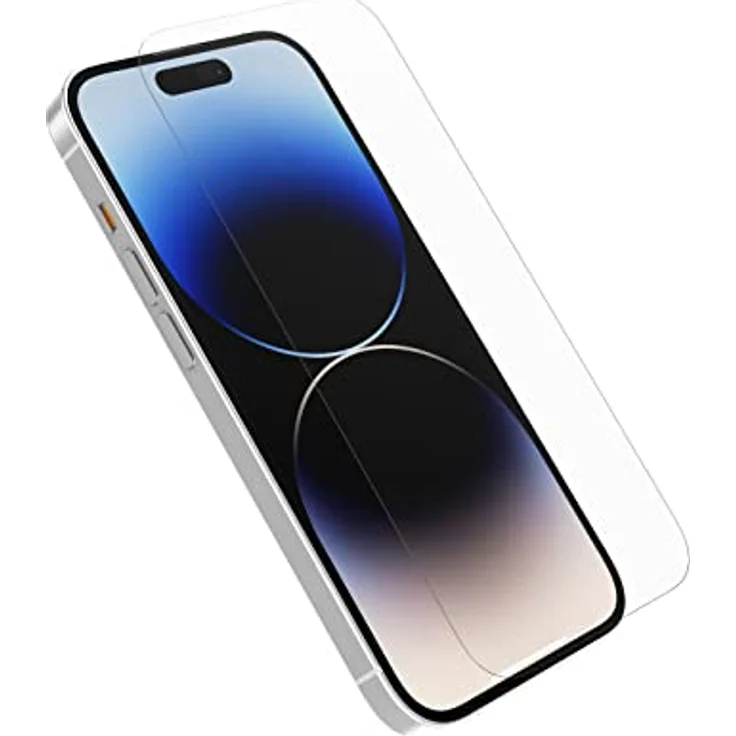 OtterBox Premium Glass Screen Protector for iPhone 14 Pro, Tempered Glass, Advanced Scratch Protection, Survives Drops up to 3ft, Antimicrobial Protection, Clear – Bild 3