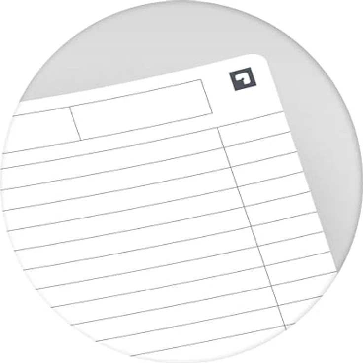 OXFORD Collegeblock Spiralbuch Oxford Smart Black, hochwertiges Büromaterial mit 5% Deckung – Bild 7